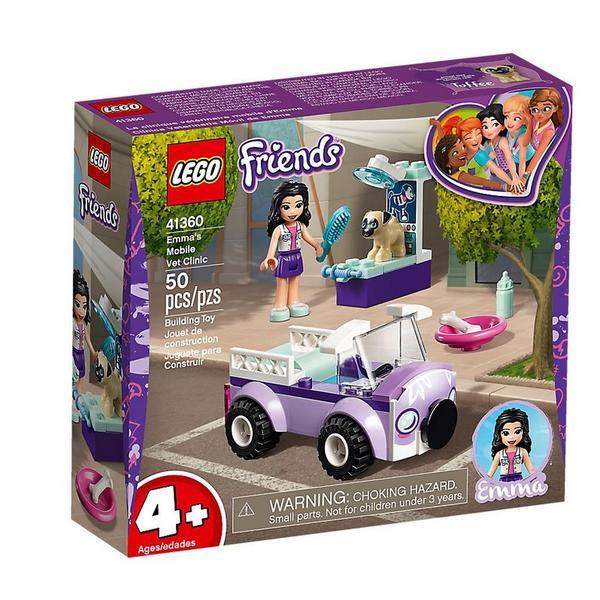 Lego Friends - clinica veterinara mobila a emmei 6-12 ani (41360)