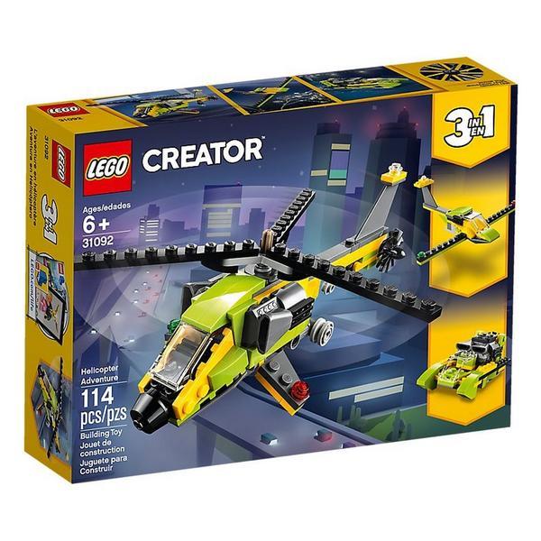 Lego Creator - aventura cu elicopterul 8-12 ani (31092)