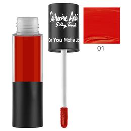 Ruj Lichid Mat Rezistent la Transfer Alfar Catherine Arley Eyes On You, nuanta 01 Venetian Red, 6ml