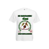 Tricou personalizat Fruit of the loom barbat nu imbatranesc 40 ani alb XL