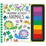 Carte de pictat cu degetelele Fingerprint activities: Animals Usborne