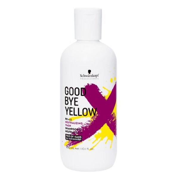 Sampon Neutralizant pentru Par Blond - Schwarzkopf Good Bye Yellow Neutralizing Wash, 300ml