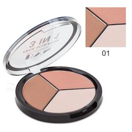 Fard de Obraz 3 in 1 Alfar Dyn Face Sculptor, nuanta 01, 13.8g