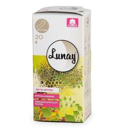 Absorbante zilnice din bumbac 1 picatura (pantyliners) Lunay 20 buc