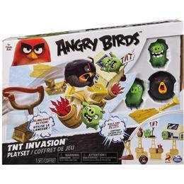 Set figurine Angry Birds TNT Invasion atacul de pe insula - Spin Master