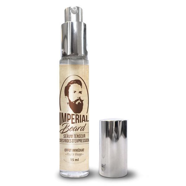 Serum antirid pentru ten barbati cu efect imediat Serum Tenseur Rides D'expression, Imperial Beard 15ml