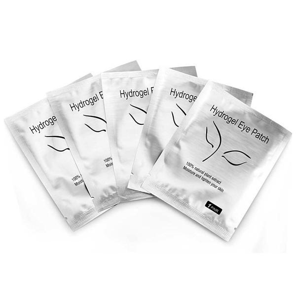 Hydrogel Eye Patch - plasturi cu gel hidratant pentru extensii gene, 50 plicuri
