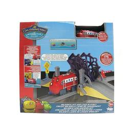 Set trenulet Chuggington cu sina interactiv 175 sunete si fraze, 29 piese