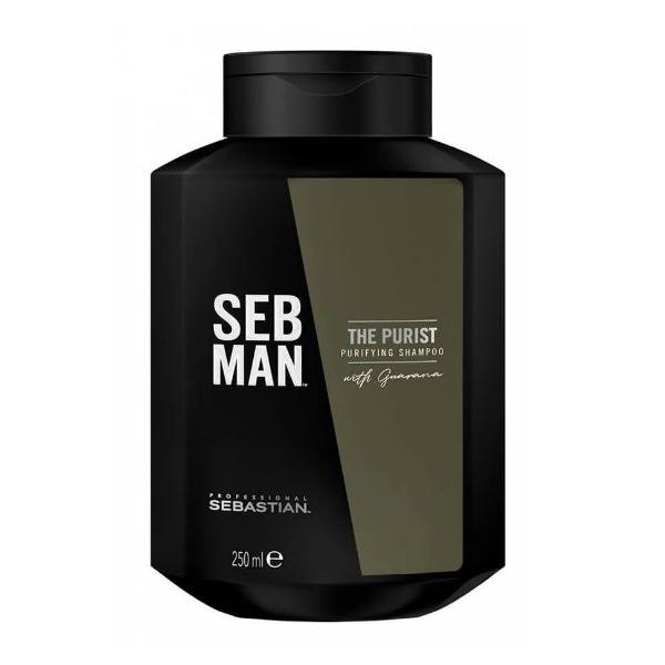 Sampon antimatreata Sebastian Professional SEB Man The Purist Purifying Shampoo, 250 ml