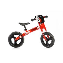 Bicicleta pentru copii fara pedale Balance bike Runner Rosie Dino Bikes Made in Italy cu roti de 12”