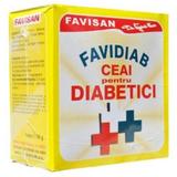Ceai pentru Diabetici Favidiab Favisan, 50g