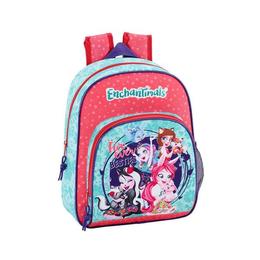 Ghiozdan Enchantimals adaptabil la troler de 34 cm cu 2 compartimente