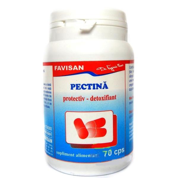 Pectina Favisan, 70 capsule