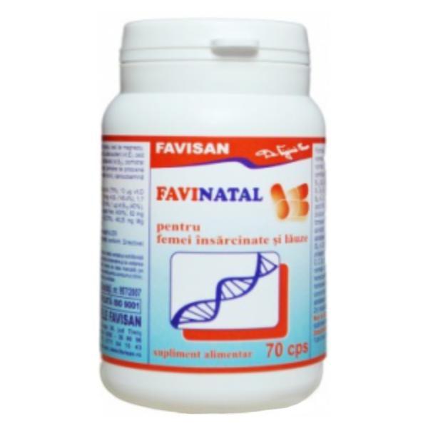 Favinatal Favisan, 70 capsule