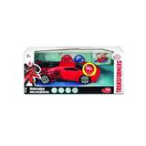 Masinuta Transformers cu lansator SideSwipe Mini Con Deployer cu sunete si lumini