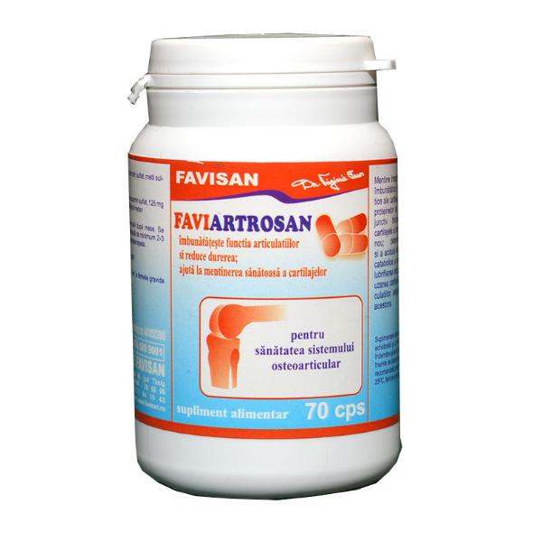 Faviartrosan Favisan, 70 capsule