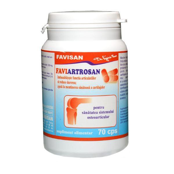 Faviartrosan Favisan, 70 capsule