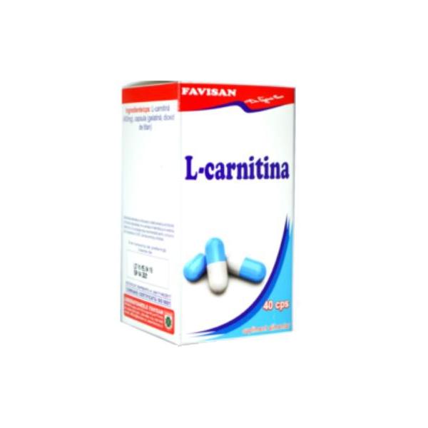 L-Carnitina Favisan, 40 capsule