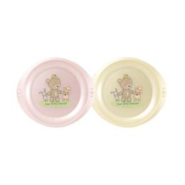 Set 2 farfurii plate LittleFriends Rotho-babydesign Tender rose 6L+ Rotho-babydesign