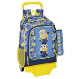 Ghiozdan troler mare si penar MINIONS 33x43x15