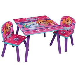 Set masuta si 2 scaunele Pink Paw Patrol