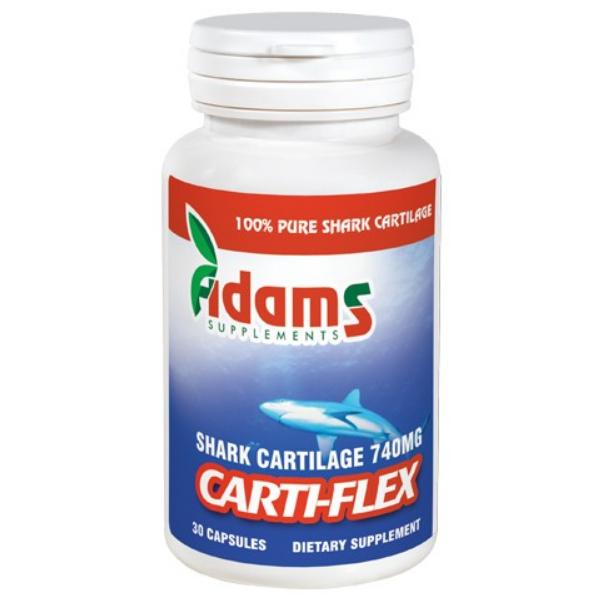 Cartilaj de Rechin Carti-Flex 740mg Adams Supplements, 30 capsule