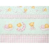 Lenjerie MyKids TEDDY STELUTE TURQUAZ 5 Piese 120x60 cm