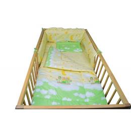 Lenjerie MyKids Teddy Norisori Verde 4+1 piese 120x60 cm