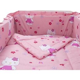 Lenjerie MyKids Kitty 4+1 Piese 140x70