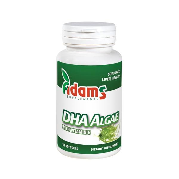 DHA Algae 200mg Adams Supplements, 30 capsule