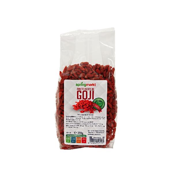 Fructe Uscate de Goji Springmarkt, 250g