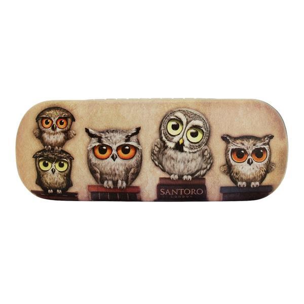 Penar ochelari Etui Book Owls