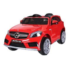 Masinuta electrica cu roti din cauciuc Mercedes Benz A45 AMG SUV Red