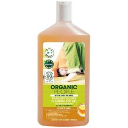 Gel ecologic cu ceara de albine pentru parchet Organic People, 500ml