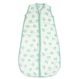 Sac de dormit pentru vara din muselina Mint Owl 3-6 ani 0.5 Tog