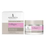 Crema Nutritiva pentru Ten Uscat si Obosit - Cosmetica Afrodita Anti-Age & Lifting Collagen Nourshing Cream, 50 ml