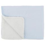 Paturica reversibila din tricot/fleece 90x70 cm Comfi Love Blue 844500