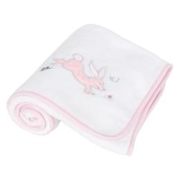 Paturica pufoasa din fleece 90x70 cm Comfi Love Rabbit 844302