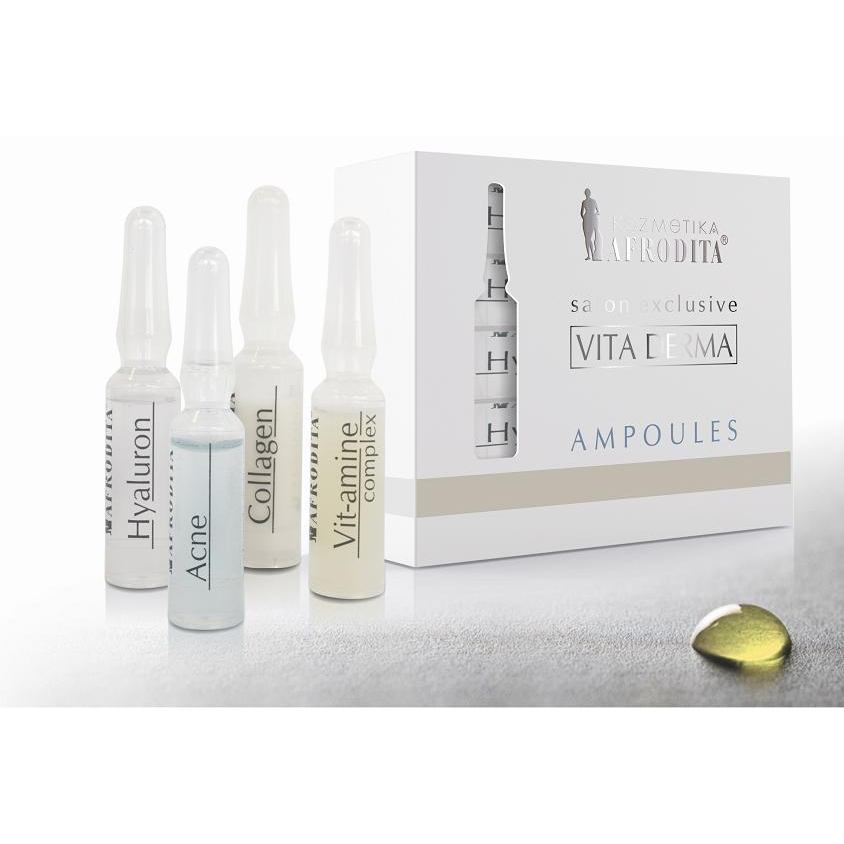 Cosmetica Afrodita - Fiole VIT-AMIN COMPLEX VITA DERMA 5 fiole x 1,5 ml