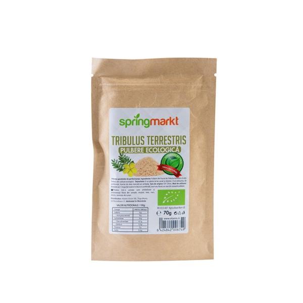 Tribulus Terrestris pulbere ecologica Springmarkt, 70 g