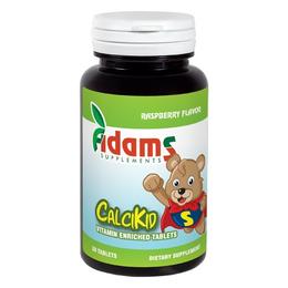 CalciKid Adams Supplements, 30 tablete masticabile