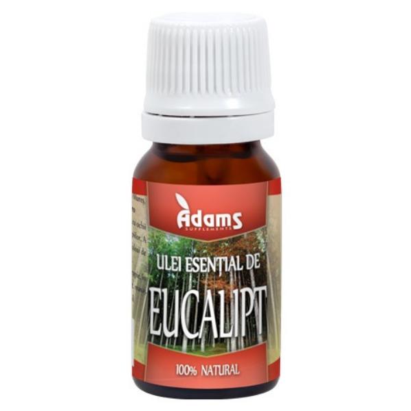 Ulei Esential de Eucalipt Adams Supplements, 10ml