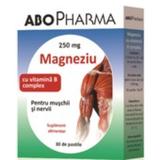 Magneziu 250mg + Vitamina B Complex ABO Pharma, 30 tablete
