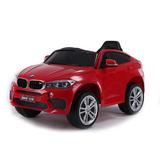 Masinuta electrica cu roti de cauciuc BMW X6M Red JJ2199