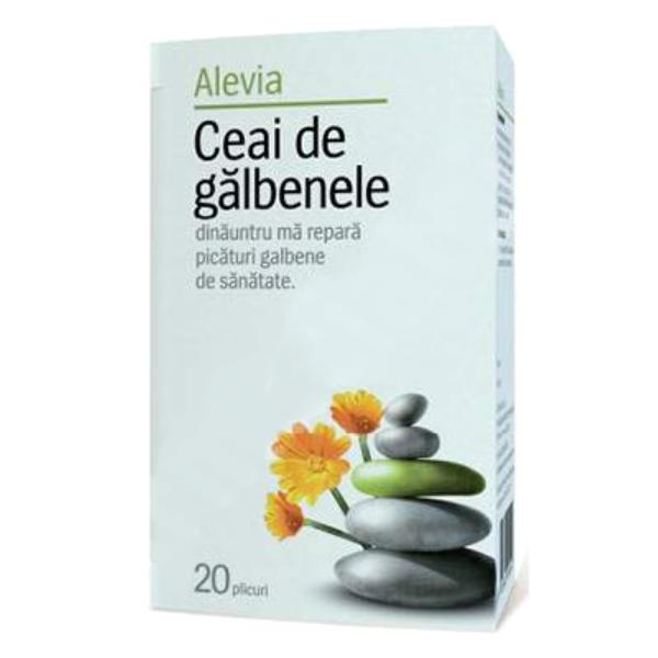 Ceai de Galbenele Alevia, 20 plicuri