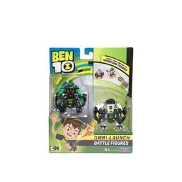 BEN 10 PACHET CU 2 FIGURINE DE LUPTĂ Cap de Diamant si Ghiulea