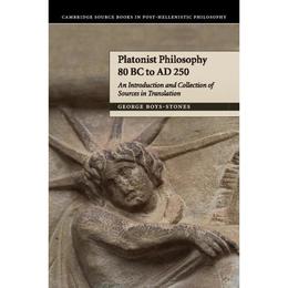 Platonist Philosophy 80 BC to AD 250, editura Cambridge University Press