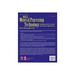 Wills' Mineral Processing Technology, editura Oxford Secondary