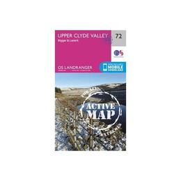 Upper Clyde Valley, Biggar &amp; Lanark, editura Ordnance Survey