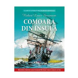 Comoara din insula (benzi desenate) - Robert Louis Stevenson, editura Litera